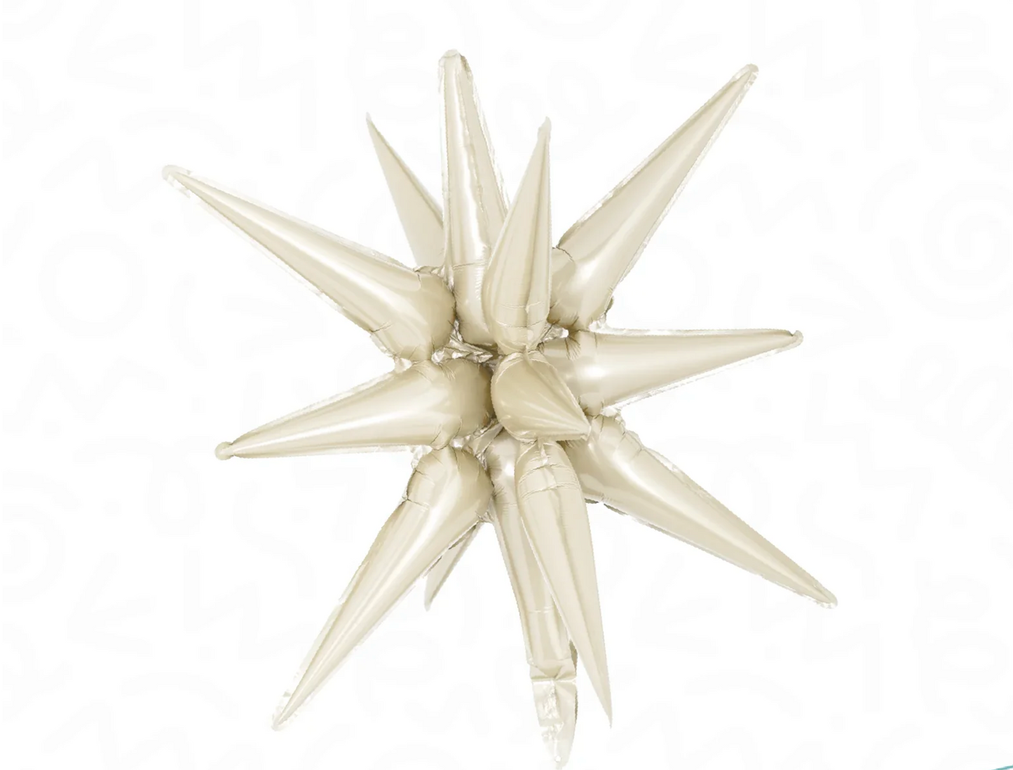 Mini Champagne Foil Starburst