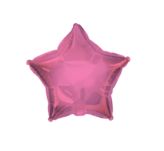Candy Pink Star Foil Balloon