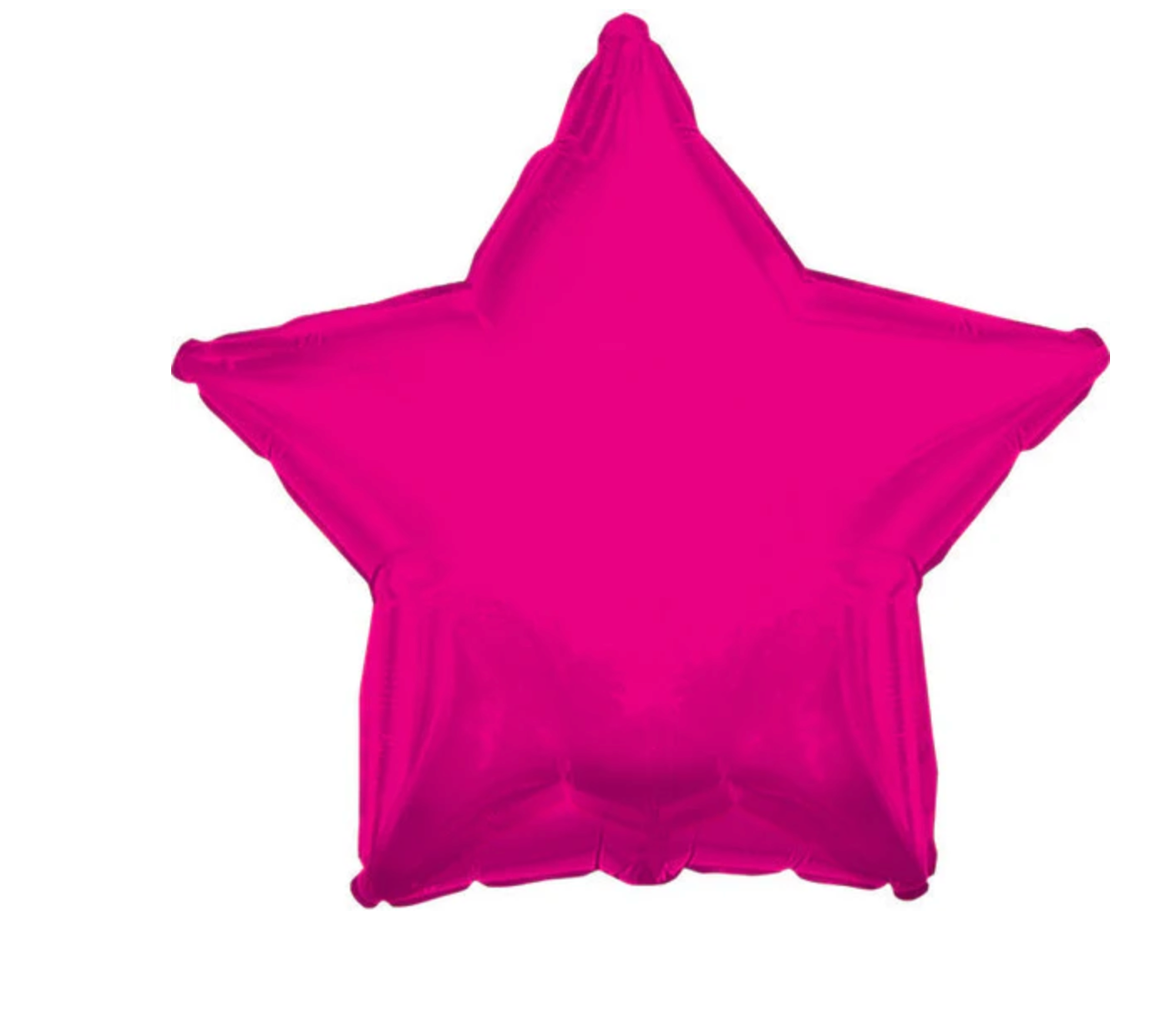 18" Hot Pink Star Balloon