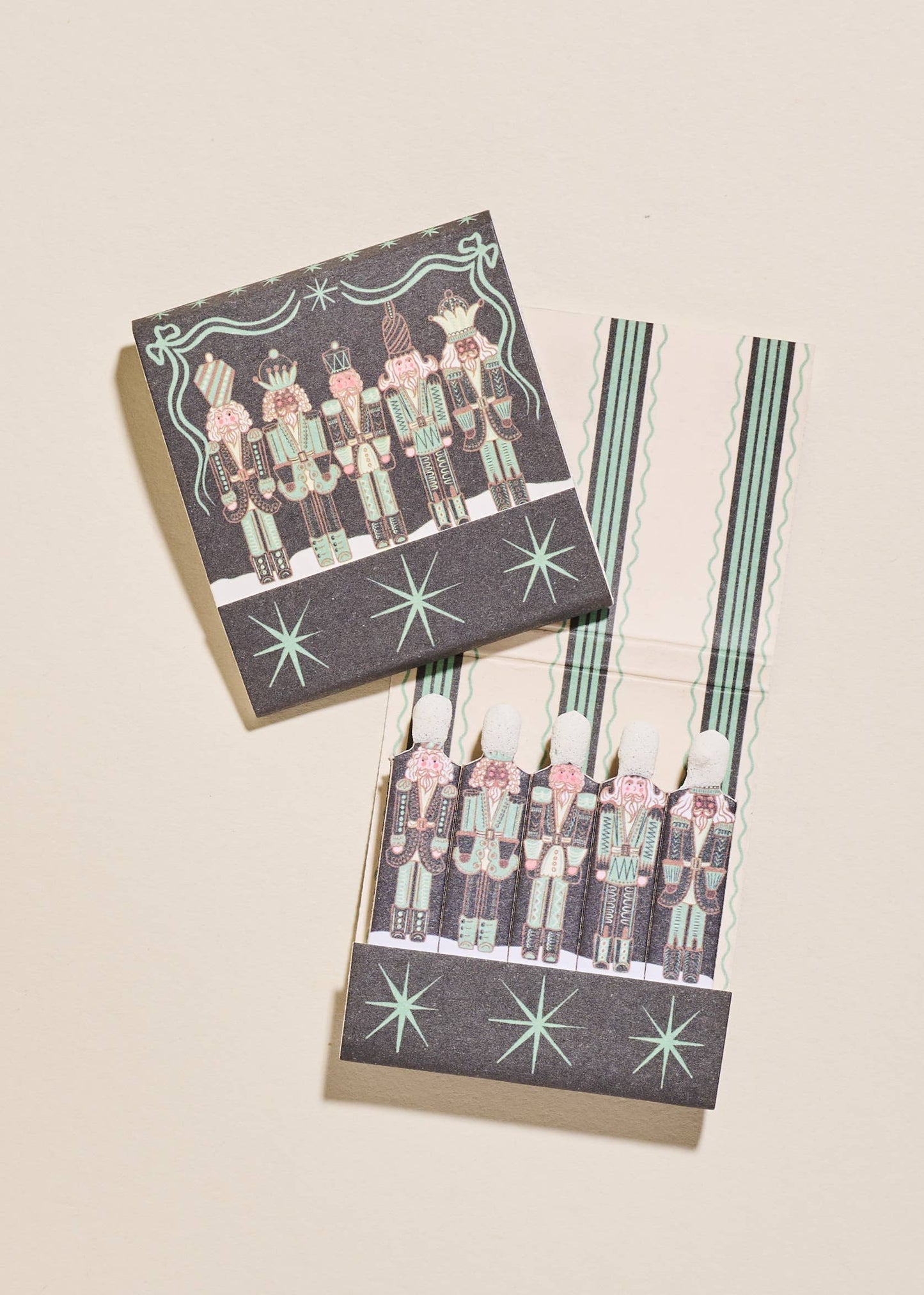 Green Nutcracker  Matchbooks